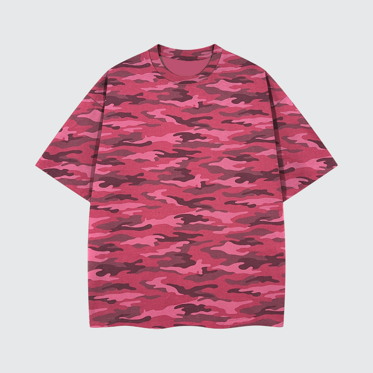 PROLIFIC Rose Camo Oversized T-Shirt