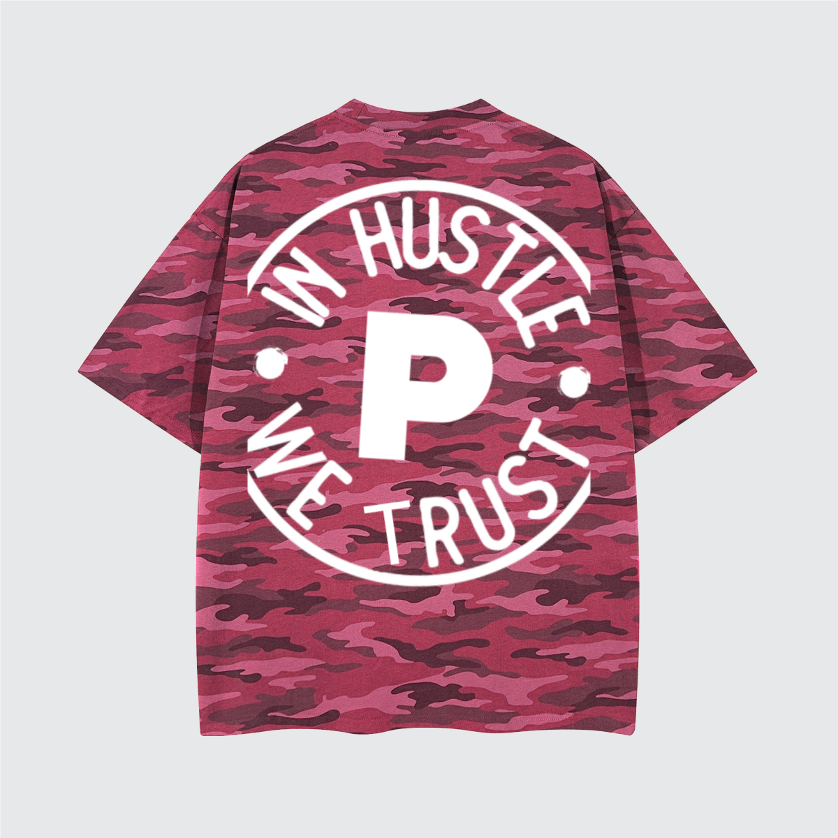 PROLIFIC Rose Camo Oversized T-Shirt