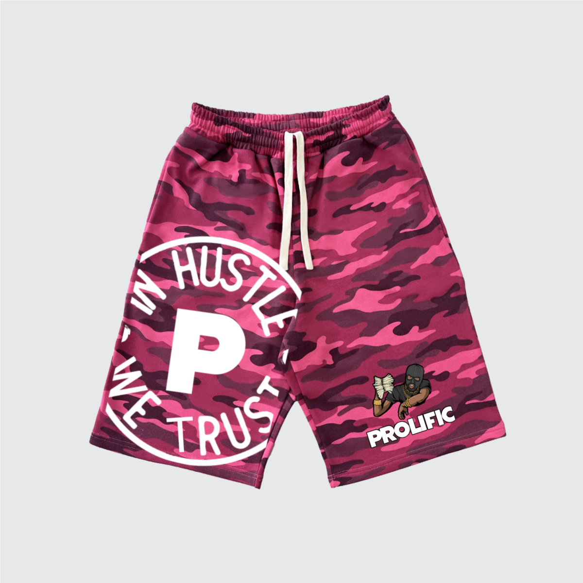PROLIFIC Rose Camo Shorts